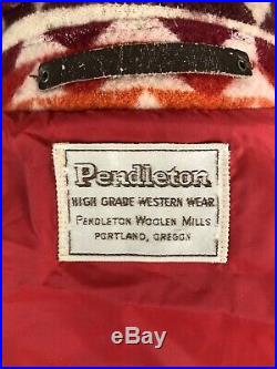 Vintage Pendleton High Grade Western Wear Coat Harding Chief Joseph Men's 40