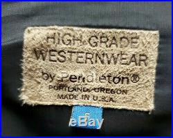 Vintage Pendleton High Grade Western Wear Coat Men's Size Small