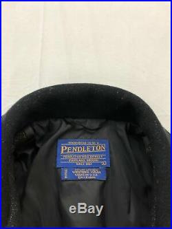 Vintage Pendleton High Grade Western Wear Wool Aztec Jacket Size Large