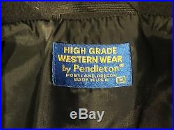 Vintage Pendleton High Grade Western Wear Wool Aztec Southwestern Jacket Coat M