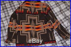 Vintage Pendleton Indian Western Wool jacket coat size medium