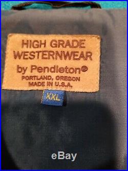 Vintage Pendleton Jacket High Grade Western Wear Mens XXL