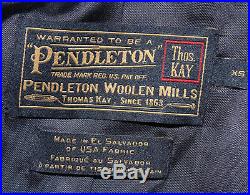 Vintage Pendleton Western Wear Wool Aztec Coat Thomas Kay Jacket Women's Size Xs