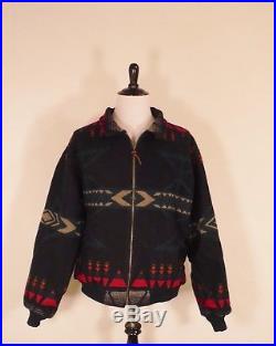 Vintage Pendleton Wool Western Wear Southwest Indian Blanket Jacket Size 2XL Men