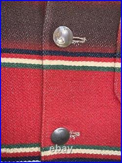 Vintage Ralph Lauren Polo Country Indian Southwestern Aztec Coat Jacket, Small