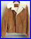 Vintage-Shearling-Sherpa-Genuine-Leather-Coat-Jacket-42-Rancher-Western-Cowboy-01-iapa