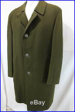 Vintage TIROLER LODEN KING Lodencoat Jacket WOOL Western Germany TRENCH COAT M