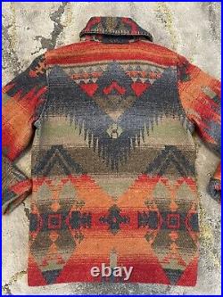 Vintage The Territory Ahead Coat Aztec Navajo Western Blanket Jacket S/M