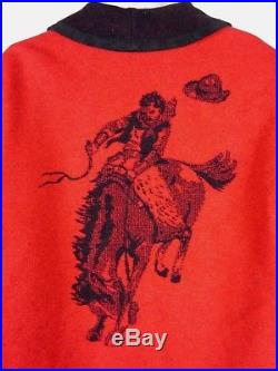 Vintage Women's Pendleton Knockabouts Jacket Coat Horse Western Rodeo Sz Small