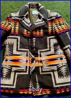 Vtg Pendleton High Grade Western Wear Aztec Coat Sz 42