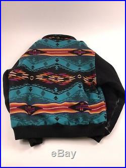Vtg Pendleton High Grade Western Wear Wool Jacket Medium Aztec Southwestern USA