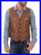Waistcoat-Tan-Western-100-Original-Vest-Coat-Jacket-Lambskin-Leather-Men-Button-01-ad