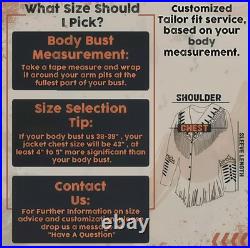 Western Fringe Leather Suede Jacket Women Native American Tassels Cowgirl Jacket