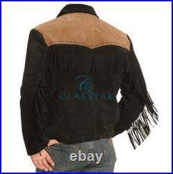 Western Leather Jacket for Men Suede Leather Western Leather Jacket for Men Suede Leather