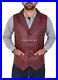 Western-Look-Men-s-Genuine-NAPA-Natural-Leather-Waist-Jacket-Burgundy-Vest-Coat-01-gjpq