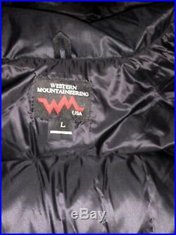 Western Mountaineering Down Jacket Size L