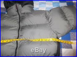 Western Mountaineering Meltdown Jacket Coat Parka Goose Down SOFT WARM XL Gray