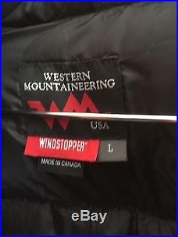 Western Mountaineering Vapor Jacket New Unused
