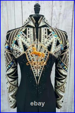 Western Show Jacket / Coat for Women Horse Shows and Equestrian Riding Wear