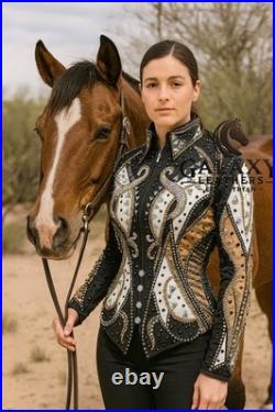 Western Showmanship Coat/Jacket with crystals Western Showmanship Coat/Jacket with crystals