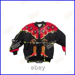 Western Varsity Fierce Lined Jacket Size Large