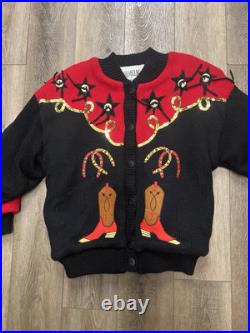 Western Varsity Fierce Lined Jacket Size Large
