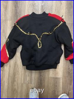 Western Varsity Fierce Lined Jacket Size Large