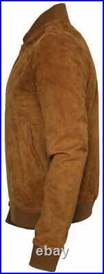 Western Wear Buckskin Suede Leather Coat Handmade Native American Jacket