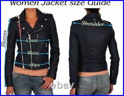 Women's black Leather Jacket Soft Genuine Lambskin Slim Fit leather Jacket-169 Women's black Leather Jacket Soft Genuine Lambskin Slim Fit leather Jacket-169