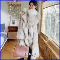 Womens Winter New Raccoon Fur Grass Coat Long Warm Woven Fox Fur Luxury Jacket Womens Winter New Raccoon Fur Grass Coat Long Warm Woven Fox Fur Luxury Jacket