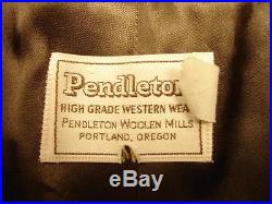 Womens sz L Pendleton Southwest American Indian Blanket Western Wear Jacket Coat