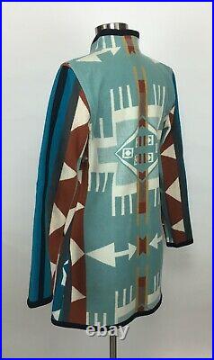 XS Native American Wool Coat by Native Jackets Santa Fe, NM Sierra Style NWOT