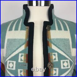 XS Native American Wool Coat by Native Jackets Santa Fe, NM Sierra Style NWOT