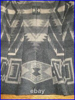 XXS XS Ralph Lauren Women WOOL Jacket COAT Bolero SOUTHWESTERN Aztec INDIAN