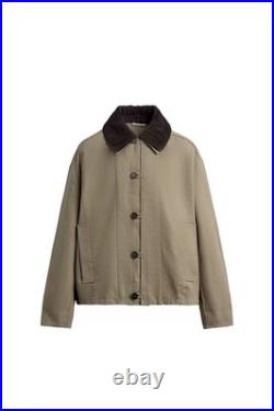 ZARA Autumn New Men's Crochet Loose Lapel Jacket Coat Slim Fit Casual Business
